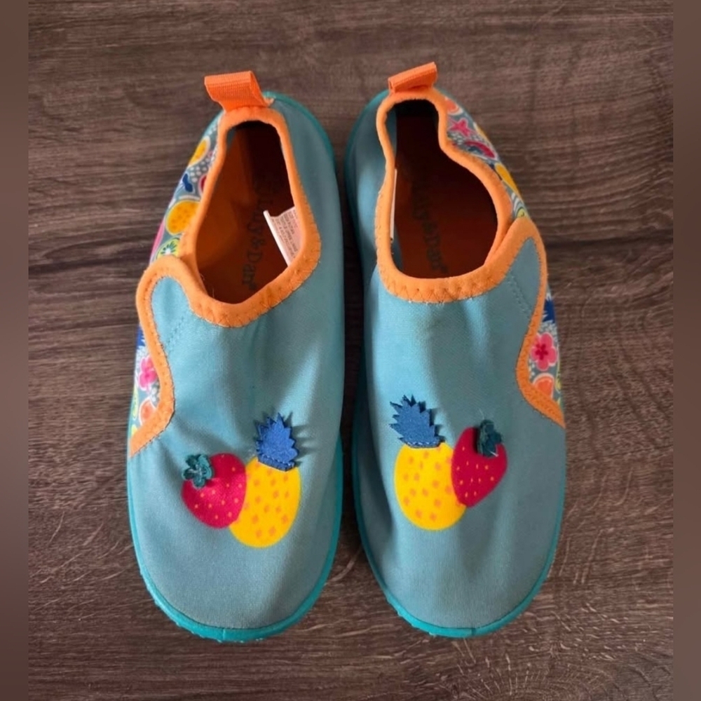 Girls Fruit-Themed Water Shoes Size 11-12